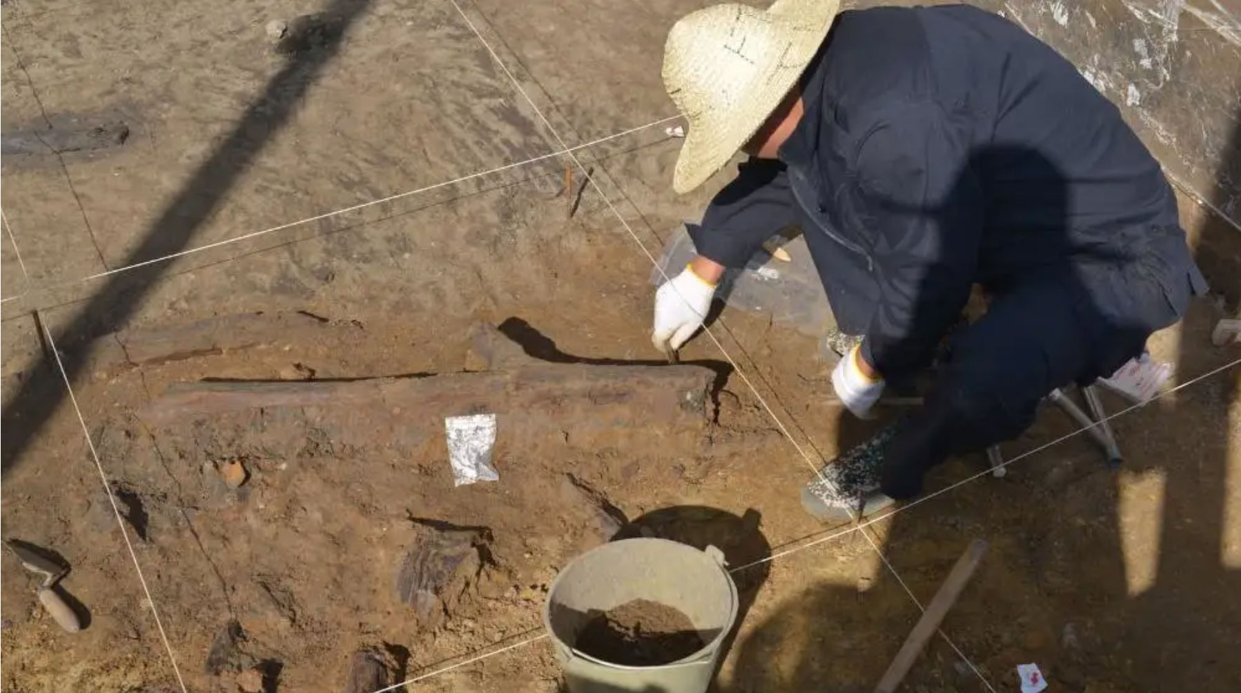 Ancient Wooden Tools Found // China